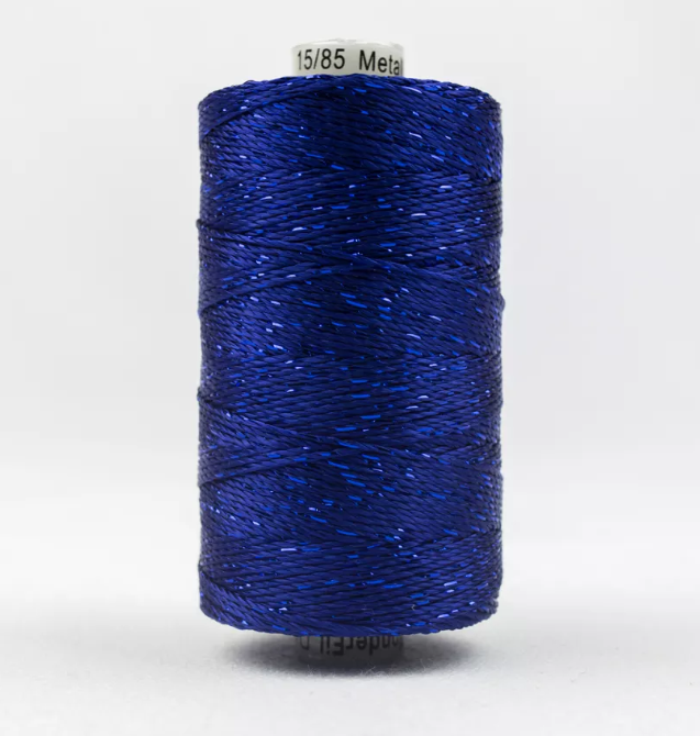 Dazzle_8wt_Metallic_Thread_183m-Dark_Blue_DZ-50