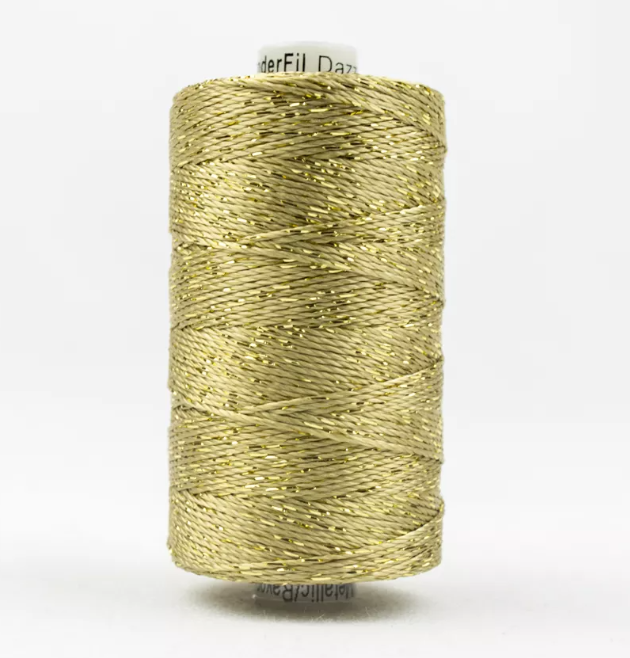 Dazzle_8wt_Metallic_Thread_183m-Gold_DZ-1000
