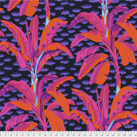 KF_Collective_Feb_2021-BananaTree_Black_PWGP179_BLACK_cotton_fabric