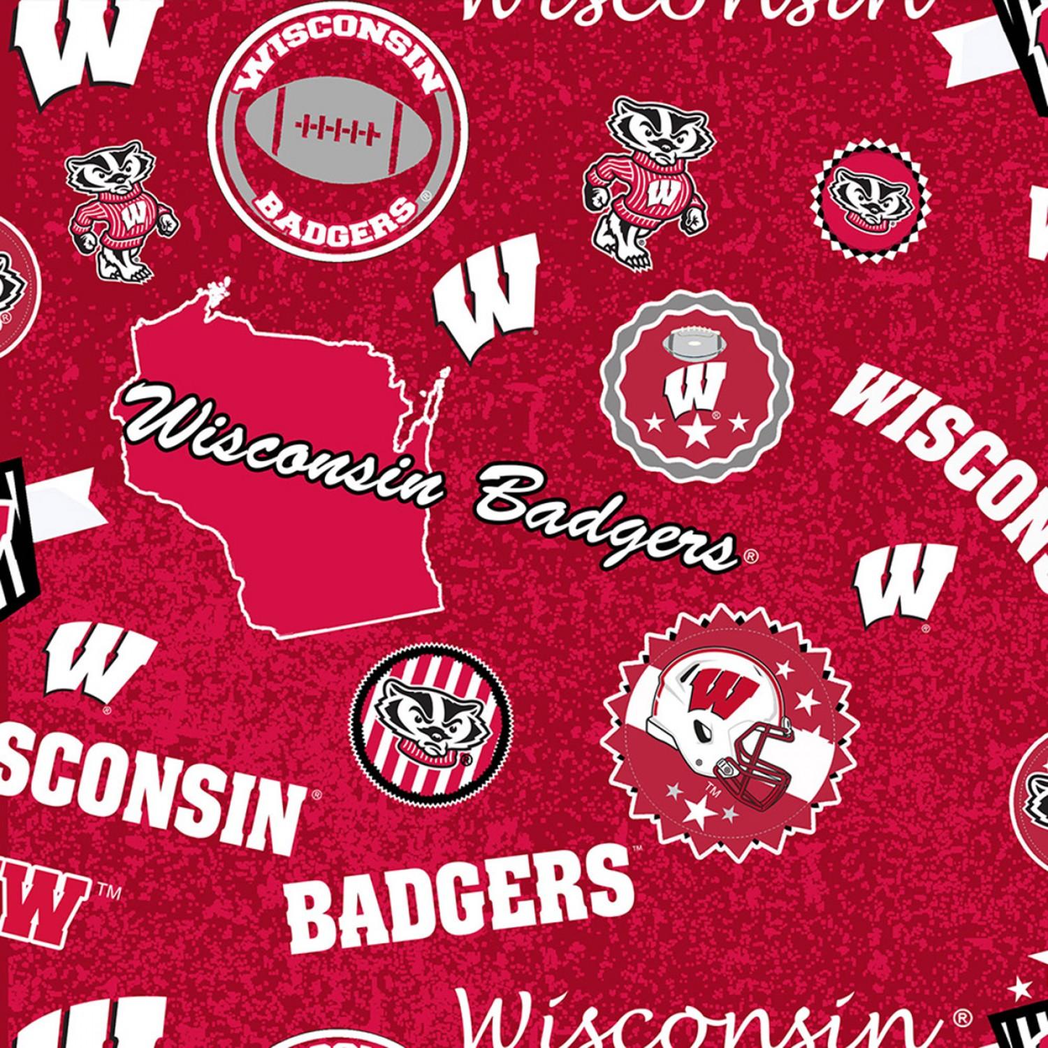 NCAA-Wisconsin_Badgers_Home_State_Cotton_WIS-1208_Cotton_Fabric