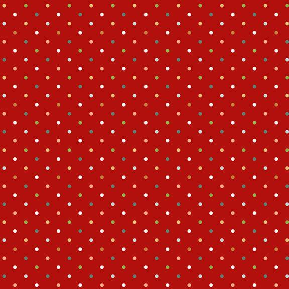 Peppermint_Pine-Dots_Red_R91916D-RED_Cotton_Fabric