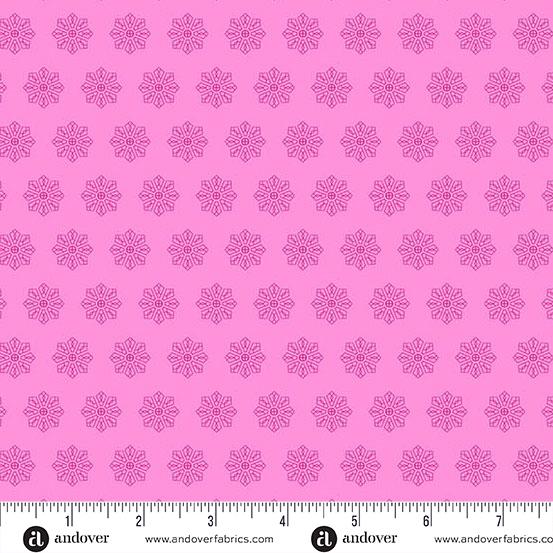 Petals_Stitches_-_Pink_Tiled_Dresden_A-1568-E_Cotton_Fabric