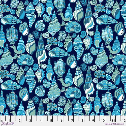 Rising_Tide-Rock_Pool_Blue_PWMF049_BLUE_Cotton_Fabric
