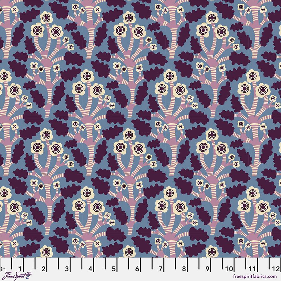 The_City_Of_Dreams-Angel_Blue_PWMF052_BLUE_Cotton_Fabric