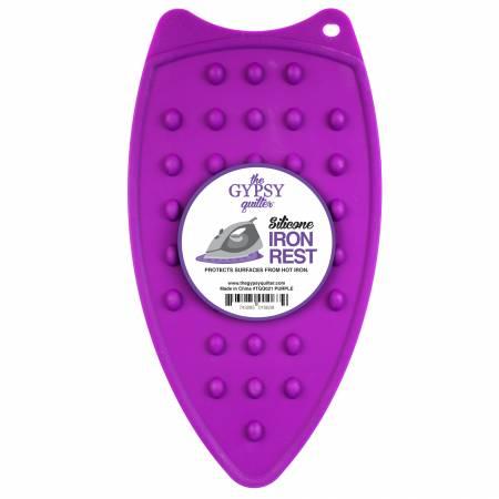 The_Gypsy_Quilter_Silicone_Iron_Rest_Purple_TGQ021