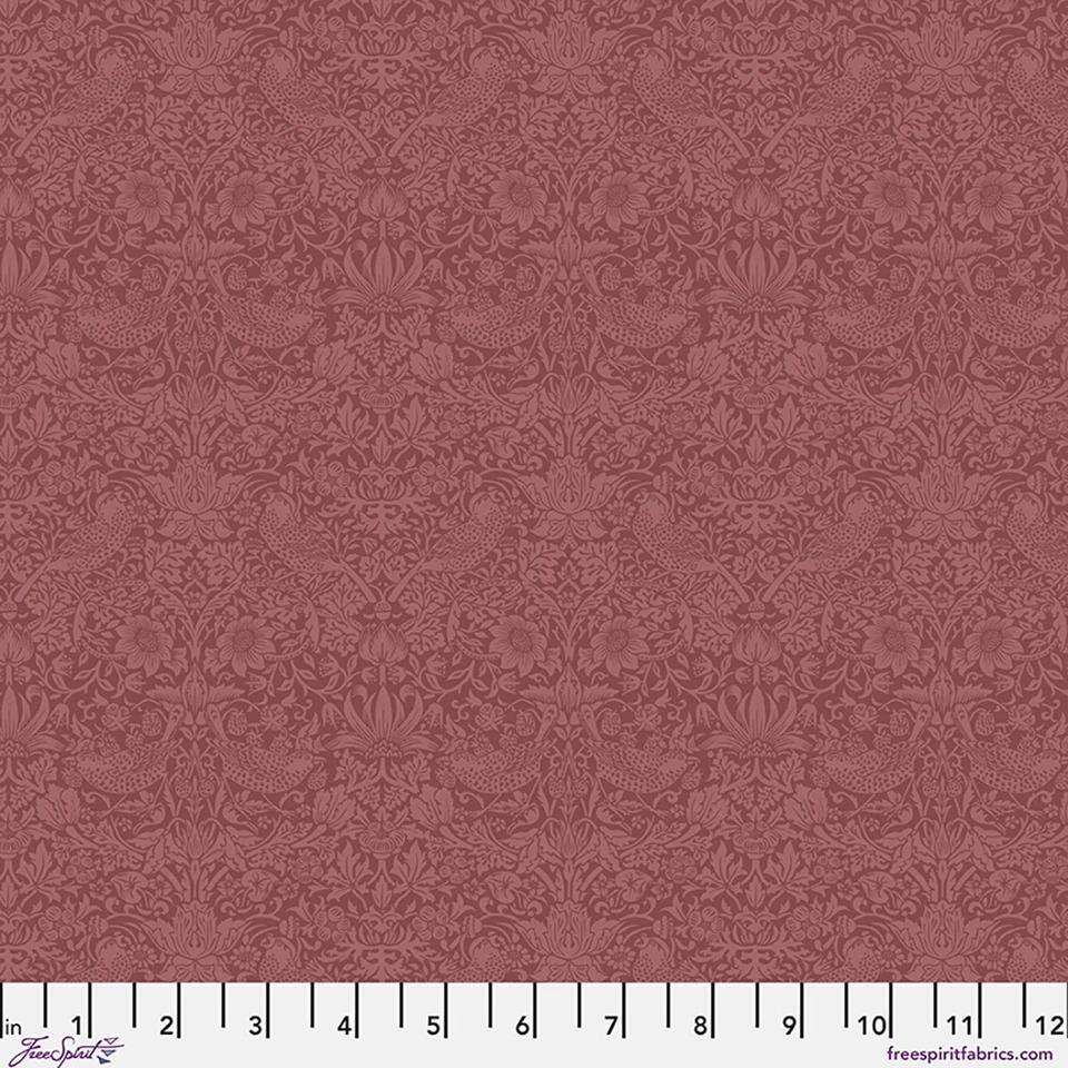 The_Trellis_Palette-Tonal_Strawberry_Thief_PWWM153_WARDLEWINE_Cotton_Fabric