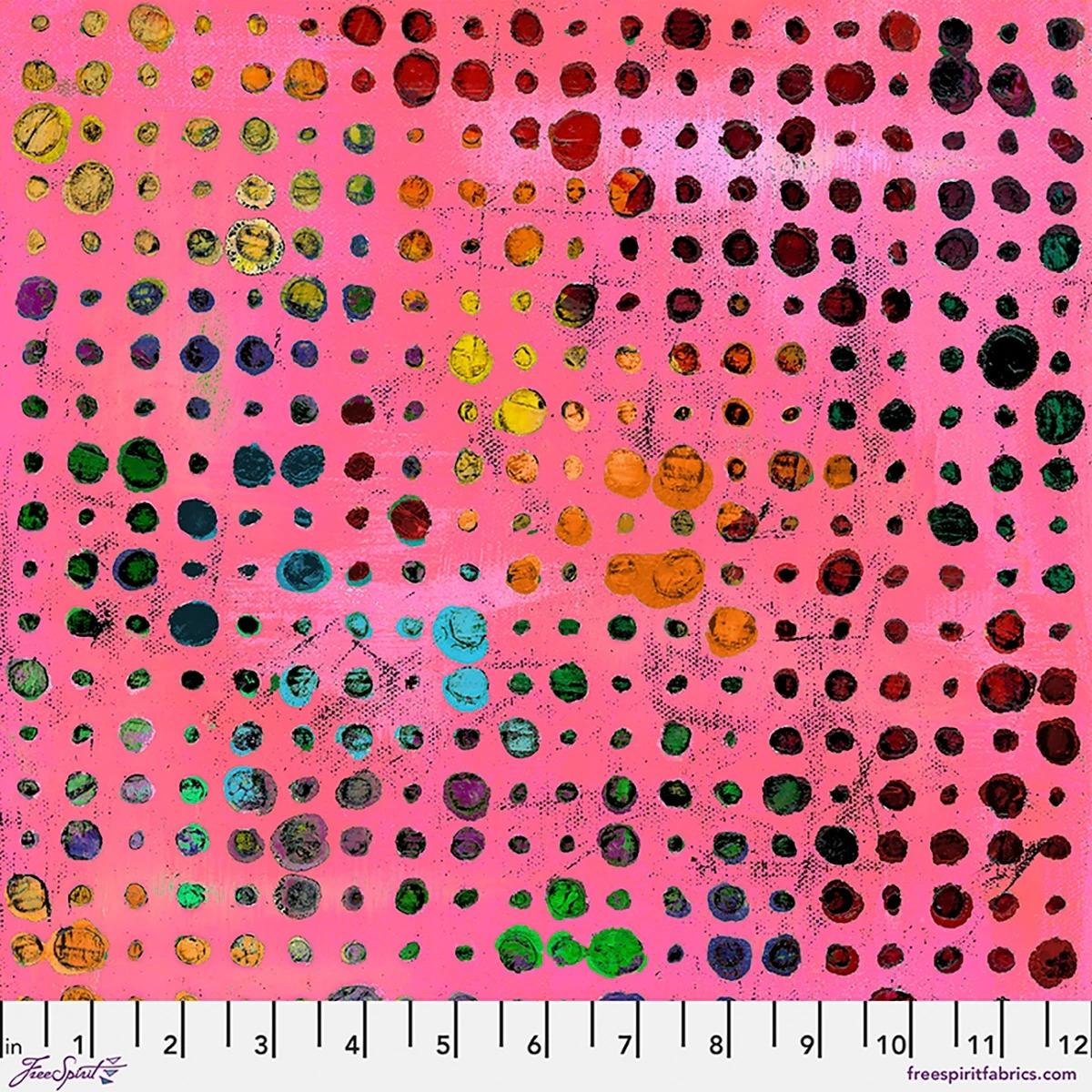 Wings_Of_Wonder-Glow_Pink_PWSP004_PINK_Cotton_Fabric